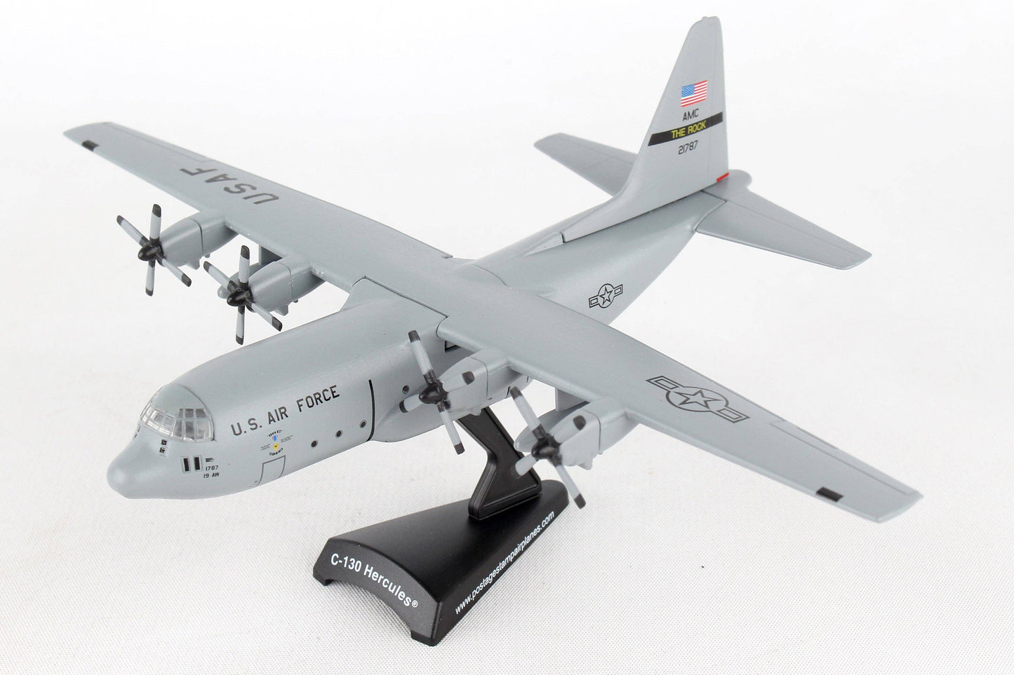 C-130 Hercules 1/200 Postage Stamp Model
