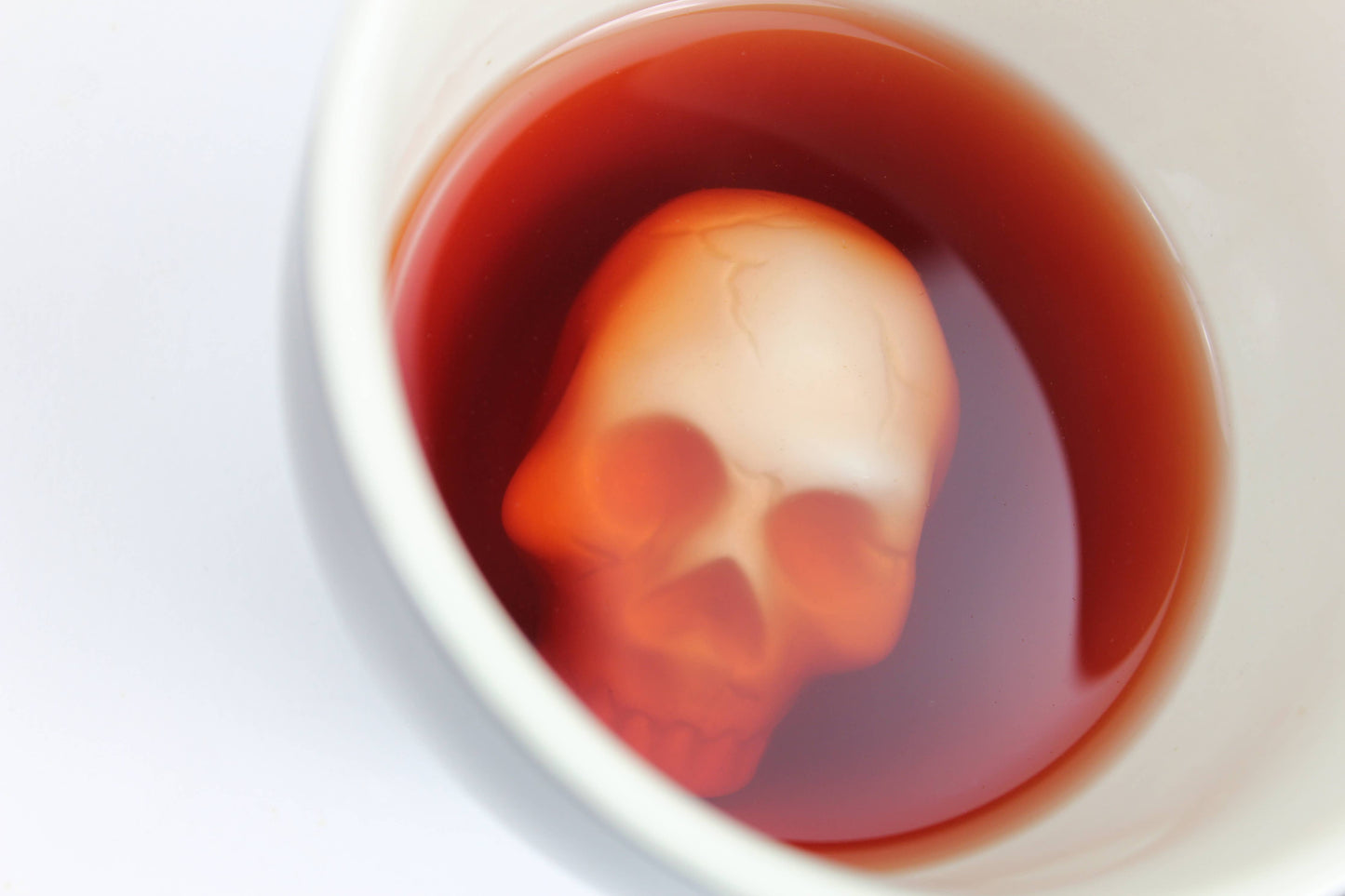 Skull 11 oz. Creepy Cup (Black) Ceramic Coffee Mug Gift