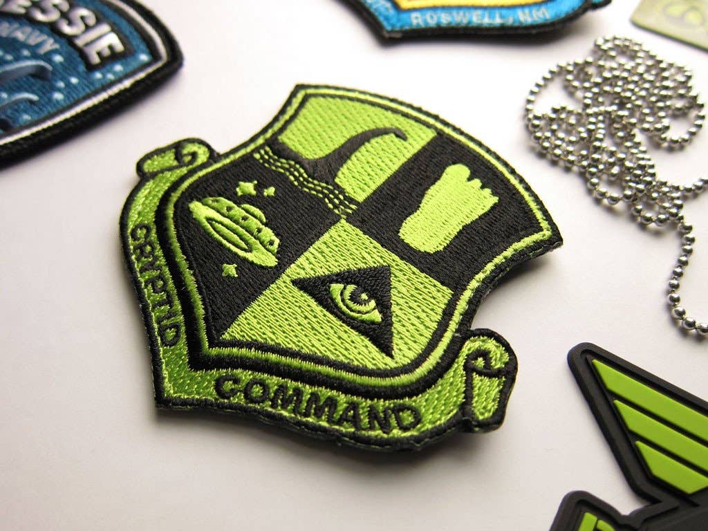 Cryptid Command Embroidered Patch