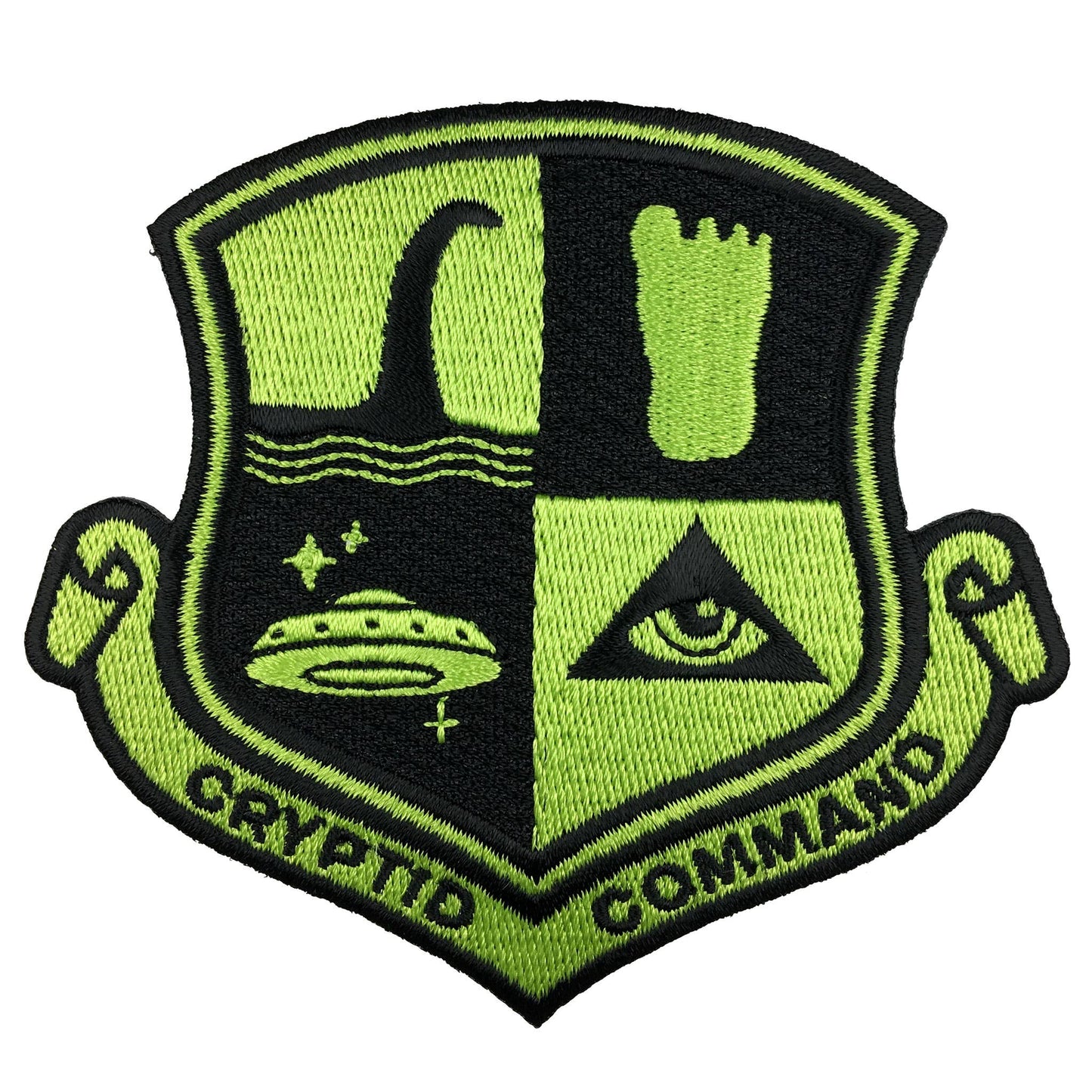 Cryptid Command Embroidered Patch