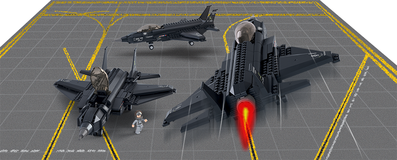 F-15 Eagle Building Brick Kit (252 Pcs)