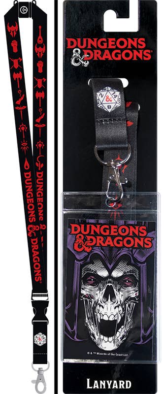 Dungeons and Dragons Breakaway Lanyard