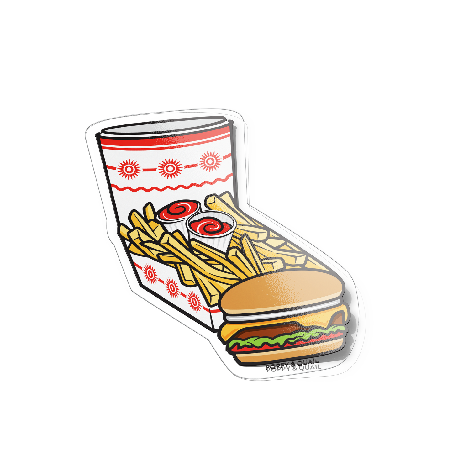 Eatin' Out Sticker