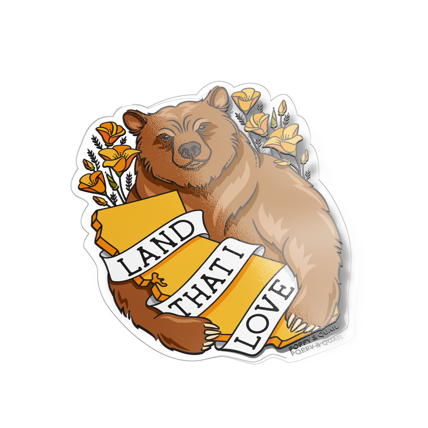 Grizzly Sticker
