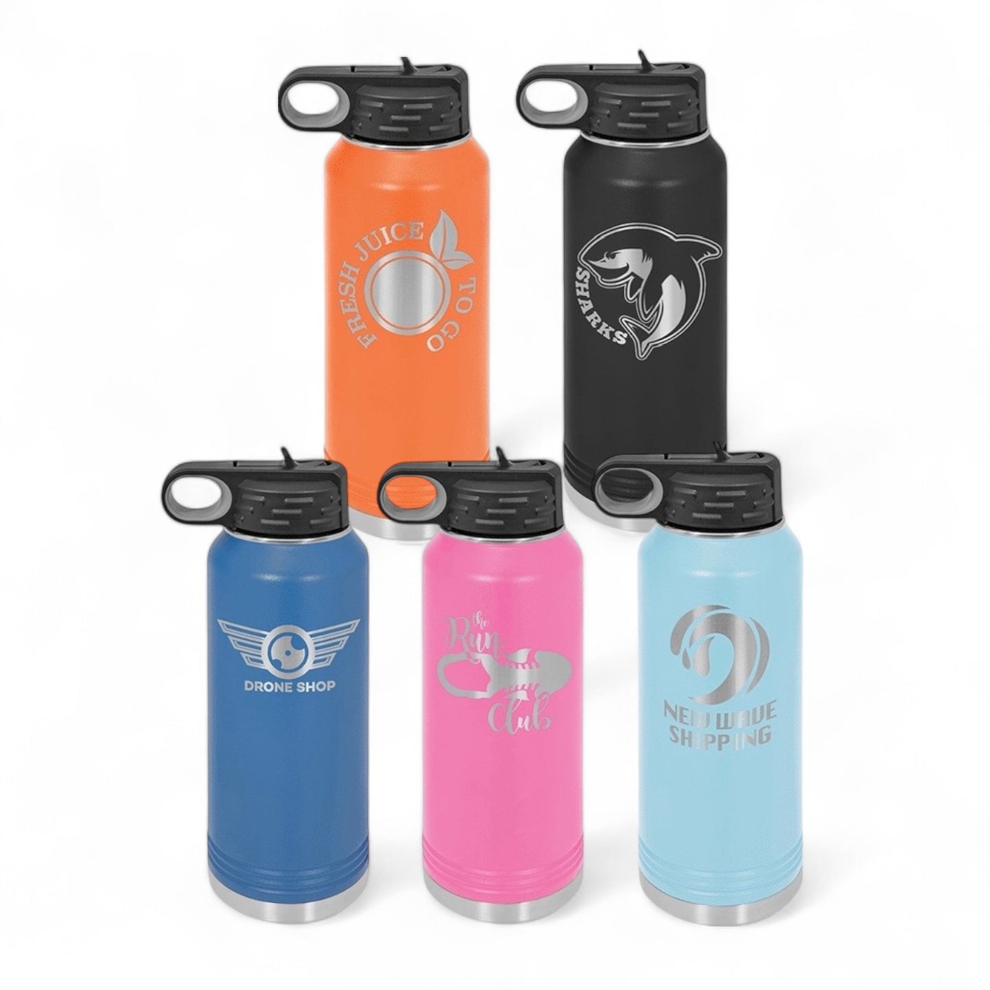Personalized 40oz Water Bottle