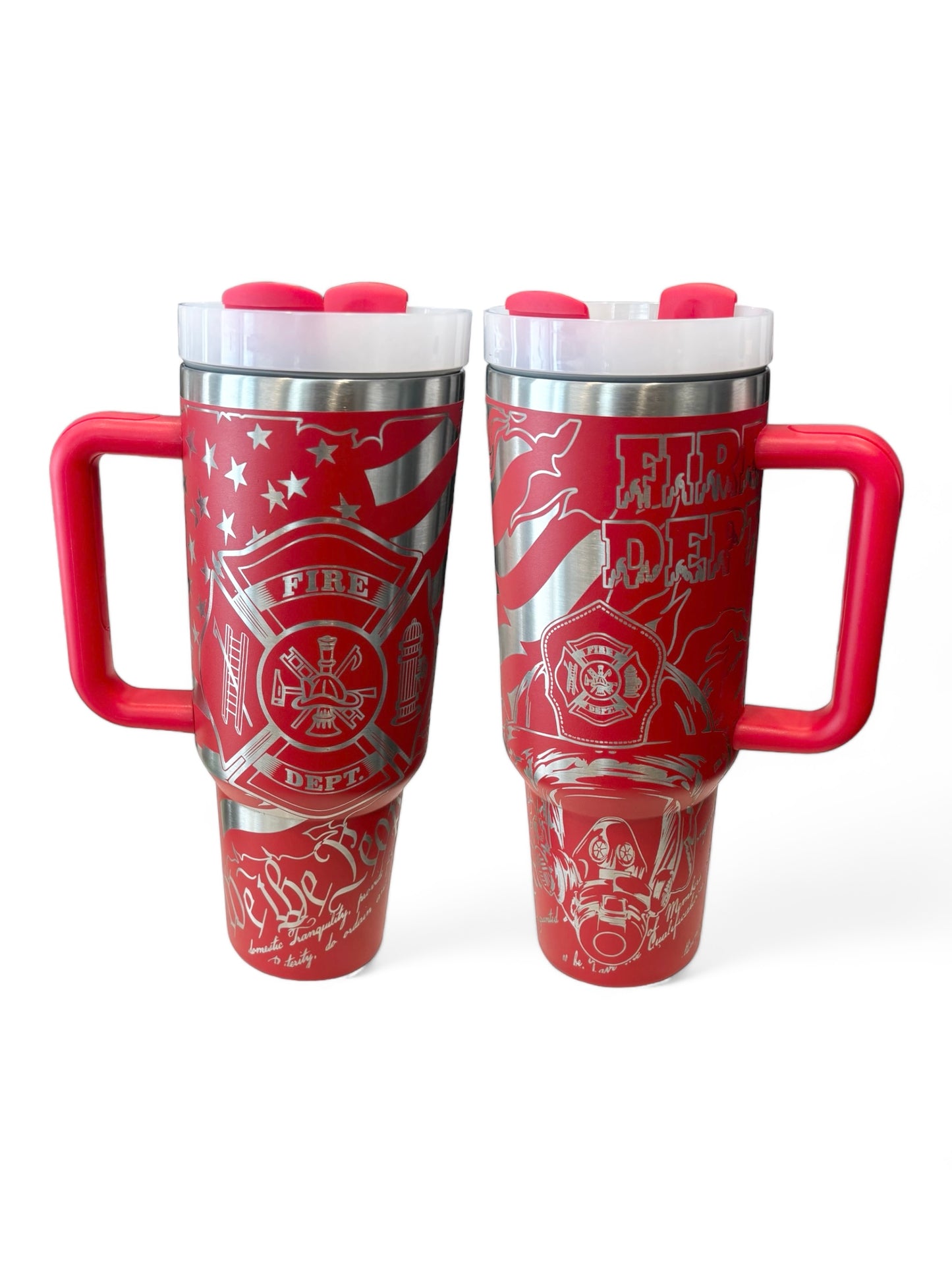 Firefighter Pride Car Cup