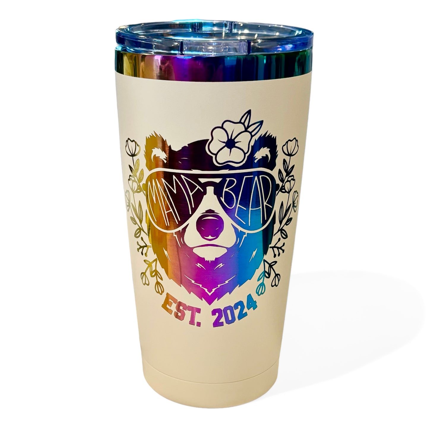 Mama Bear Aviators Travel Mug