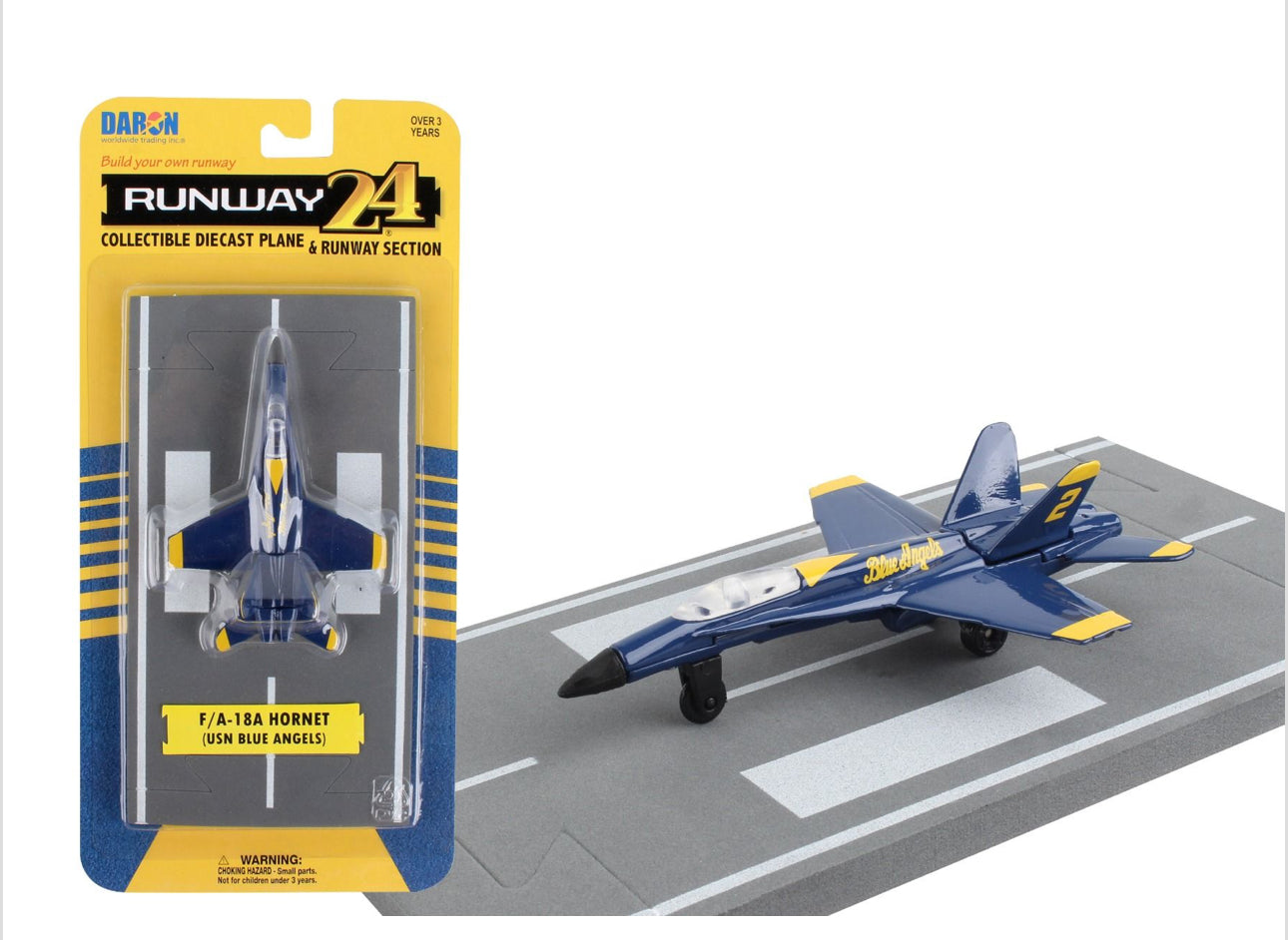 F/A-18 Hornet Blue Angels Toy Runway24