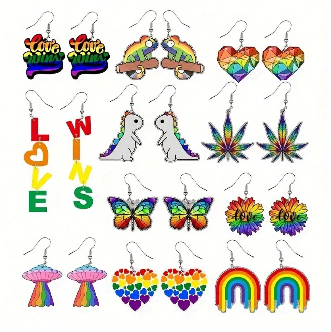 Assorted Pride Earrings