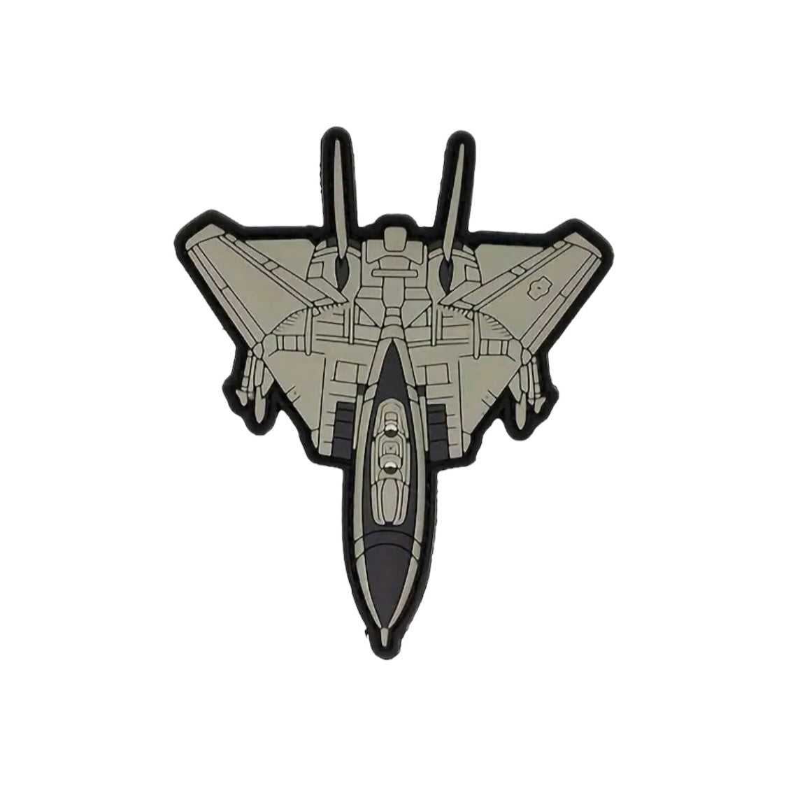 F-15 Eagle PVC Patch with Hook and Loop Backing