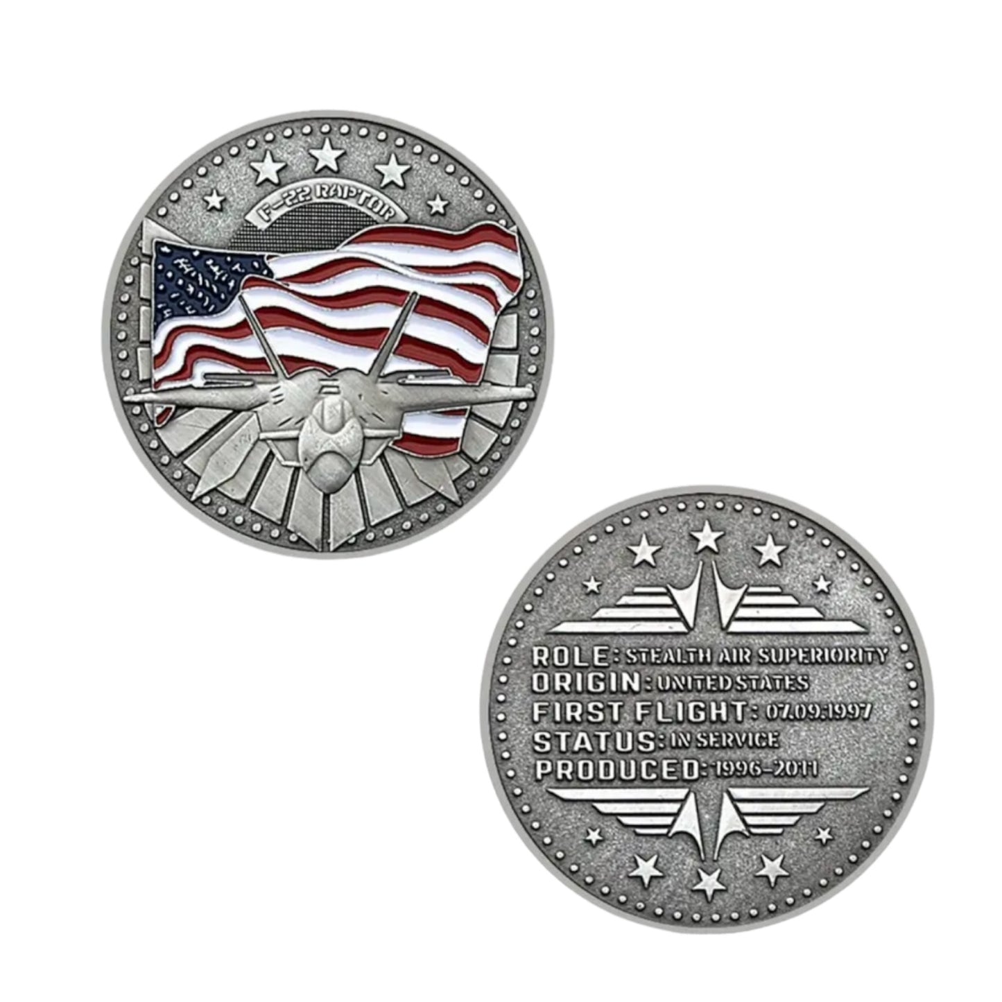 F-22 Raptor Challenge Coin