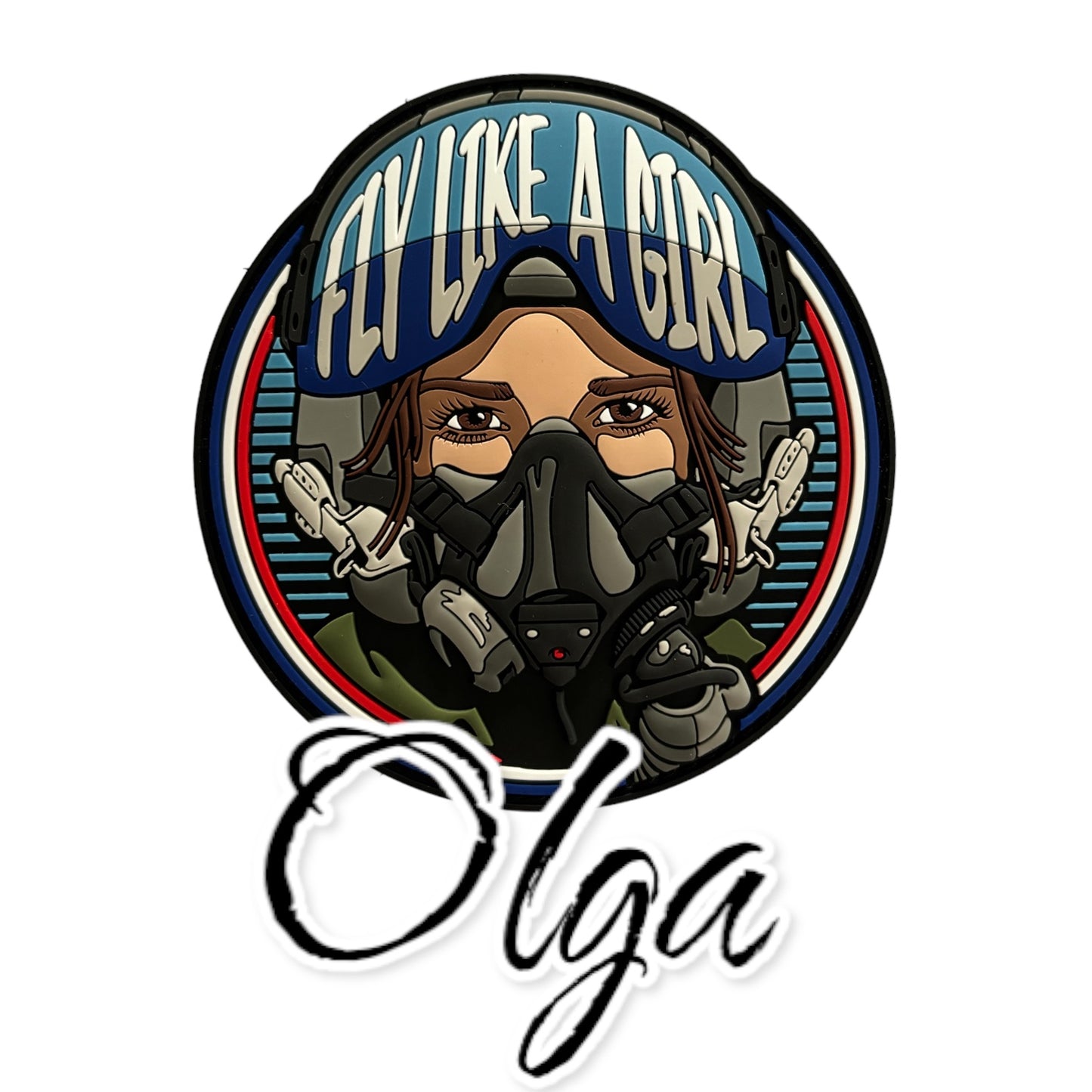 Fly Like A Girl PVC Patch
