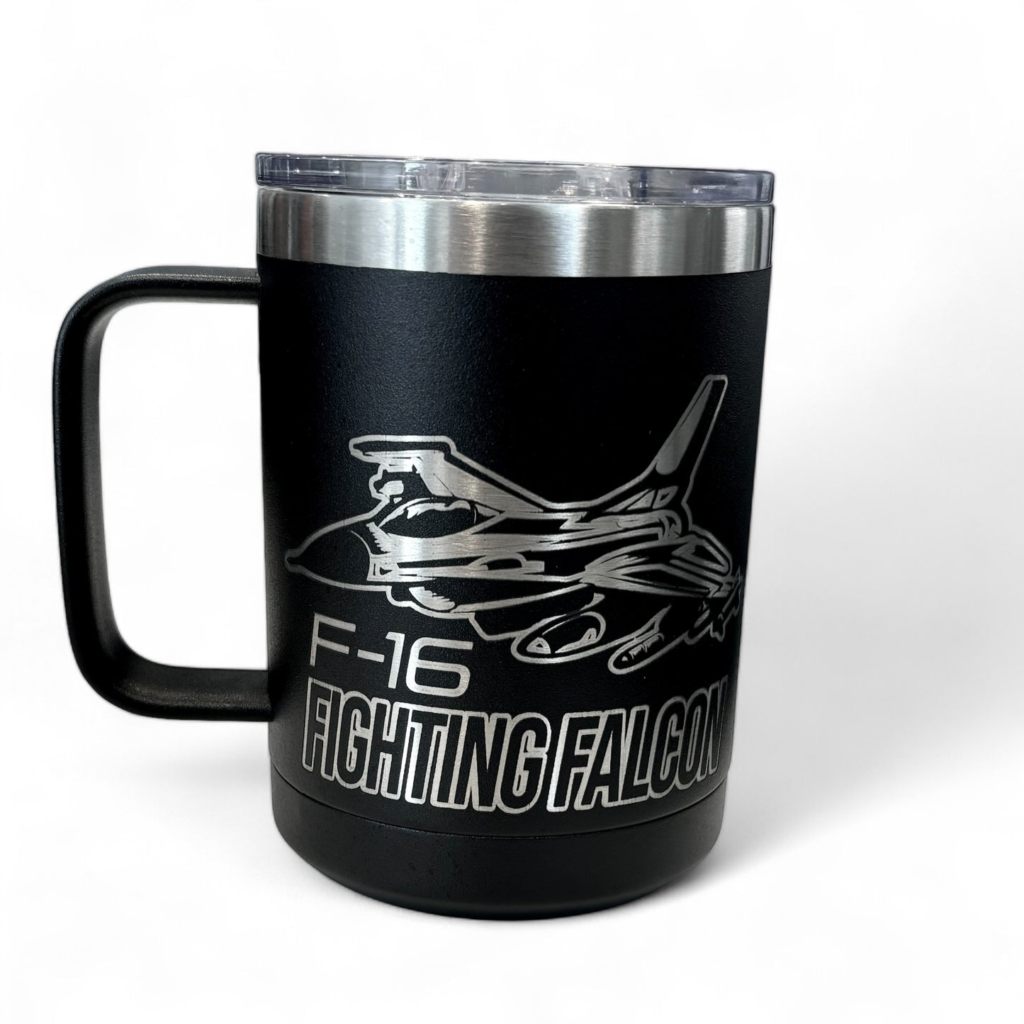 F-16 Fighting Falcon Engraved Mug