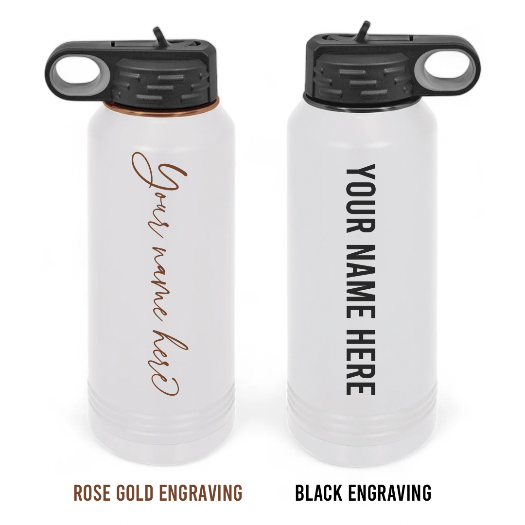 Personalized 32oz Ion Plated Water Bottle