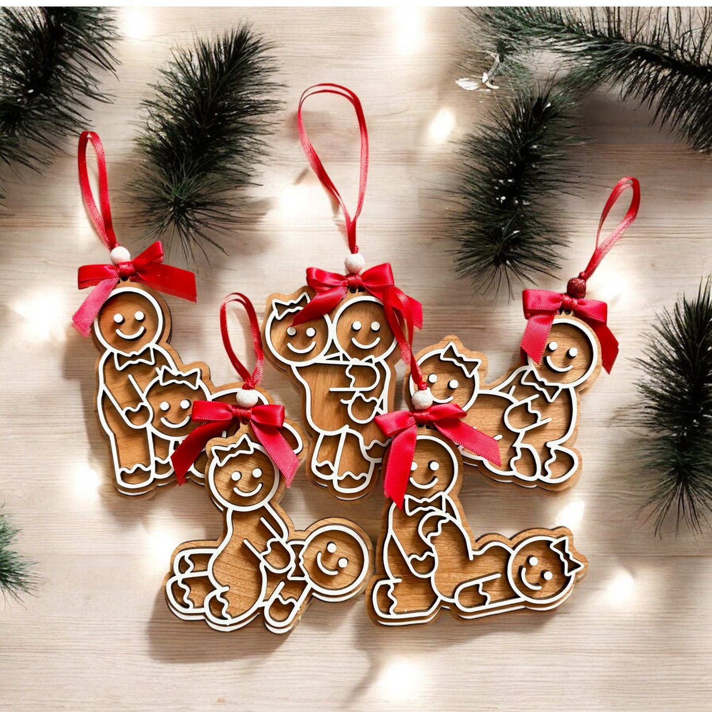 Sexy Gingerbread Cookies Ornament