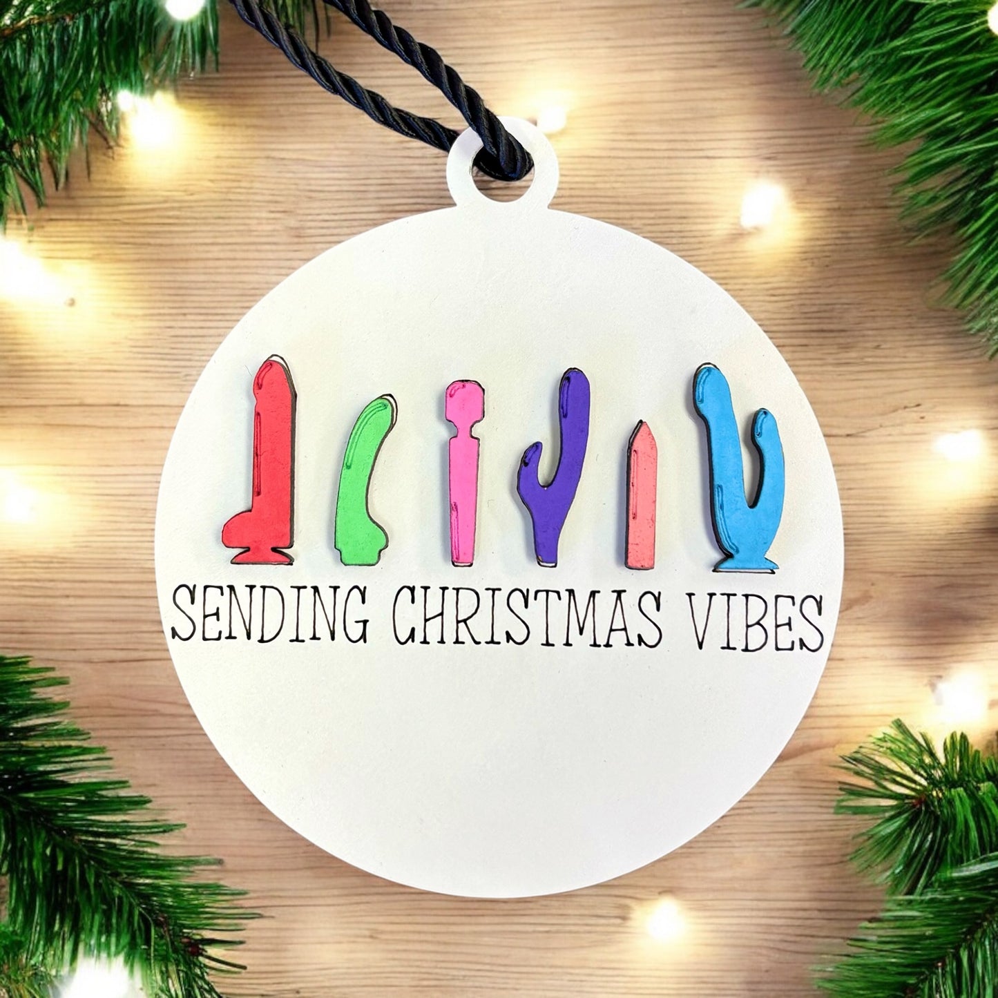 Christmas Vibes Ornament