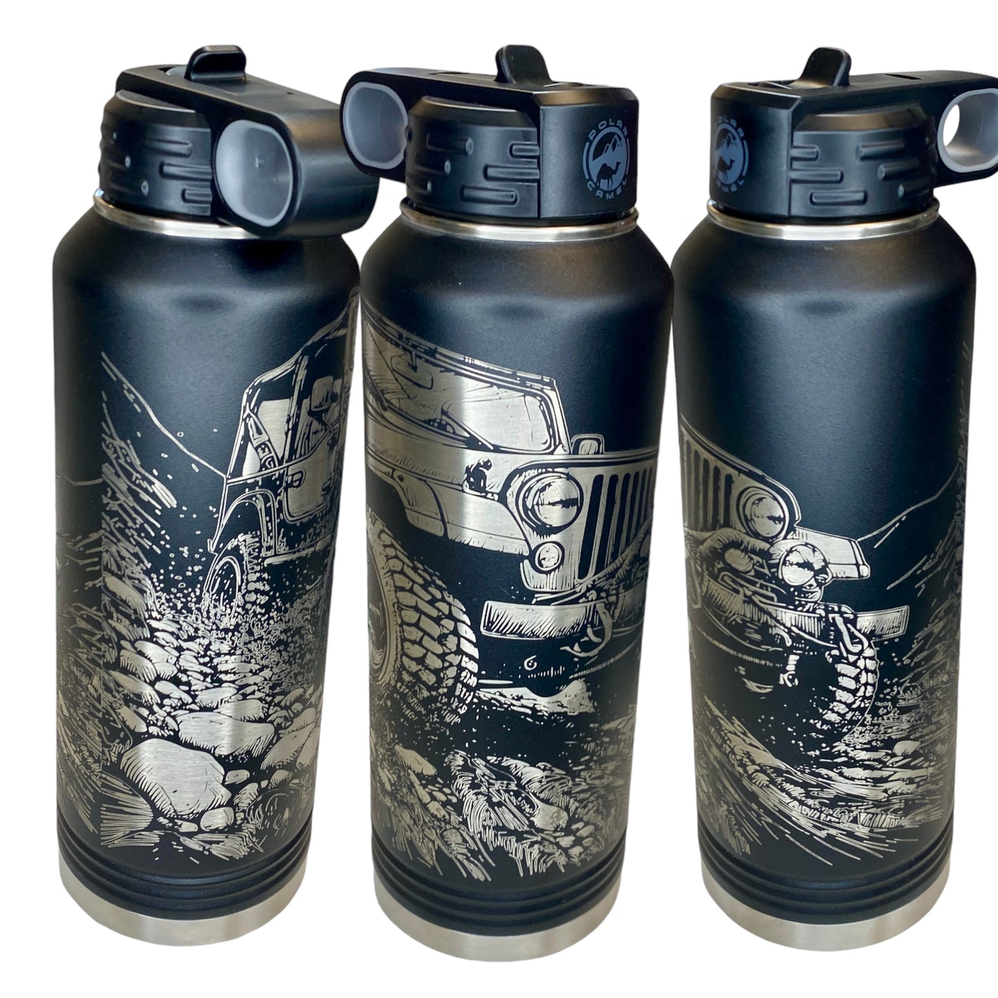Offroading Adventures Stainless Water Bottle