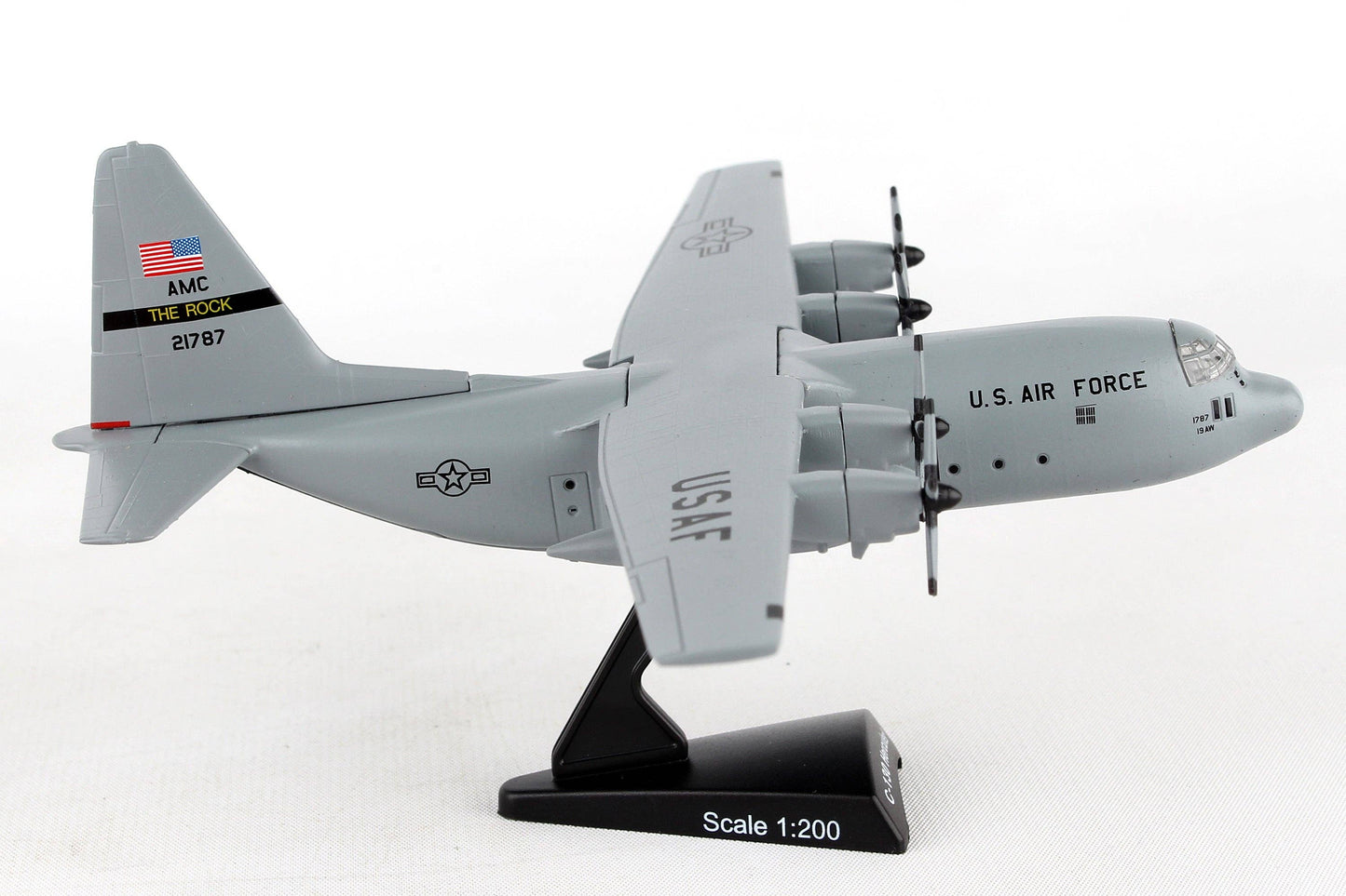 C-130 Hercules 1/200 Postage Stamp Model