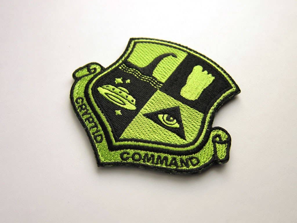 Cryptid Command Embroidered Patch