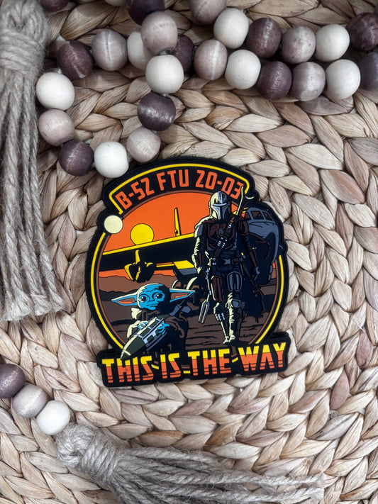 B-52 FTU pvc patch