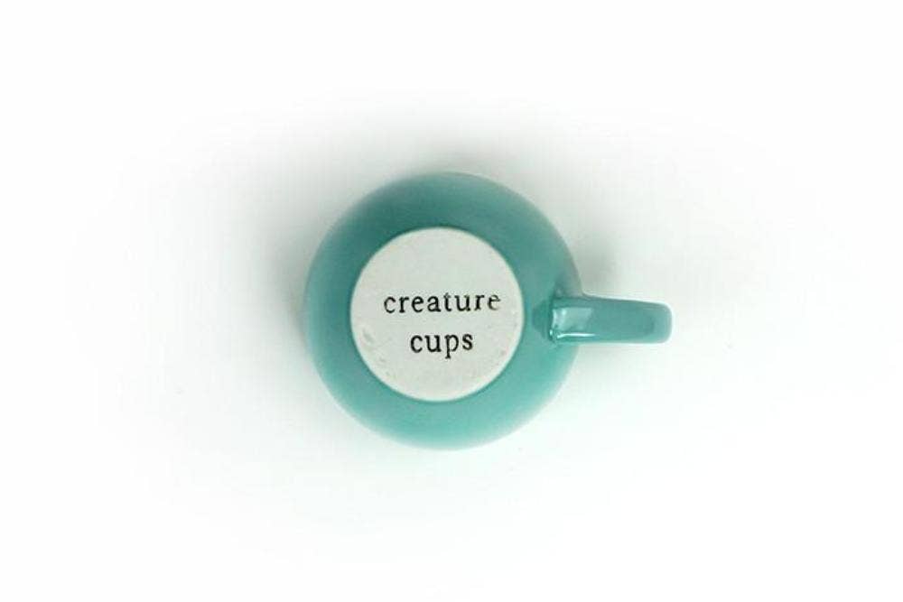 Hedgehog 11 oz. (Aqua Green) Cute Ceramic Coffee Mug