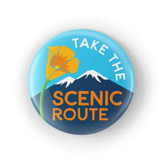 Scenic Mountain Button