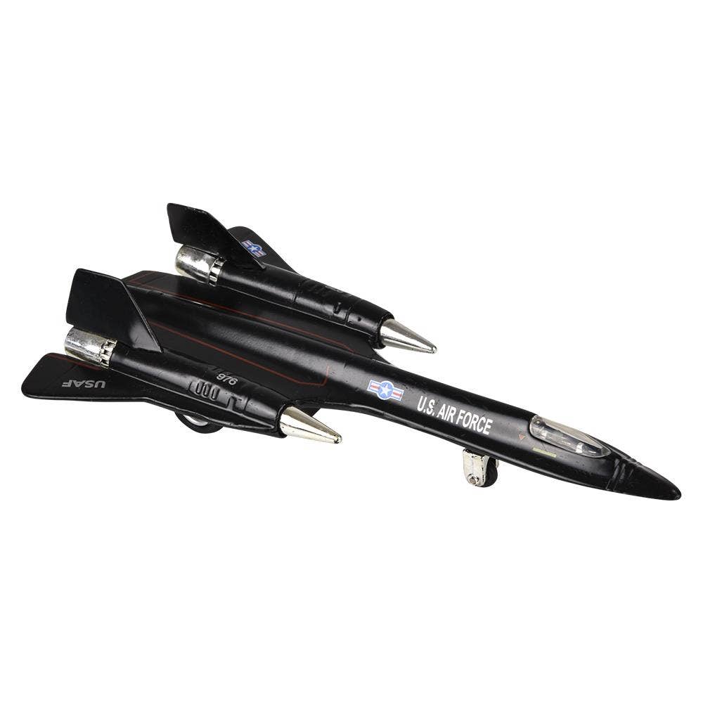 SR-71 Blackbird 8" Die-Cast Pull Back Toy