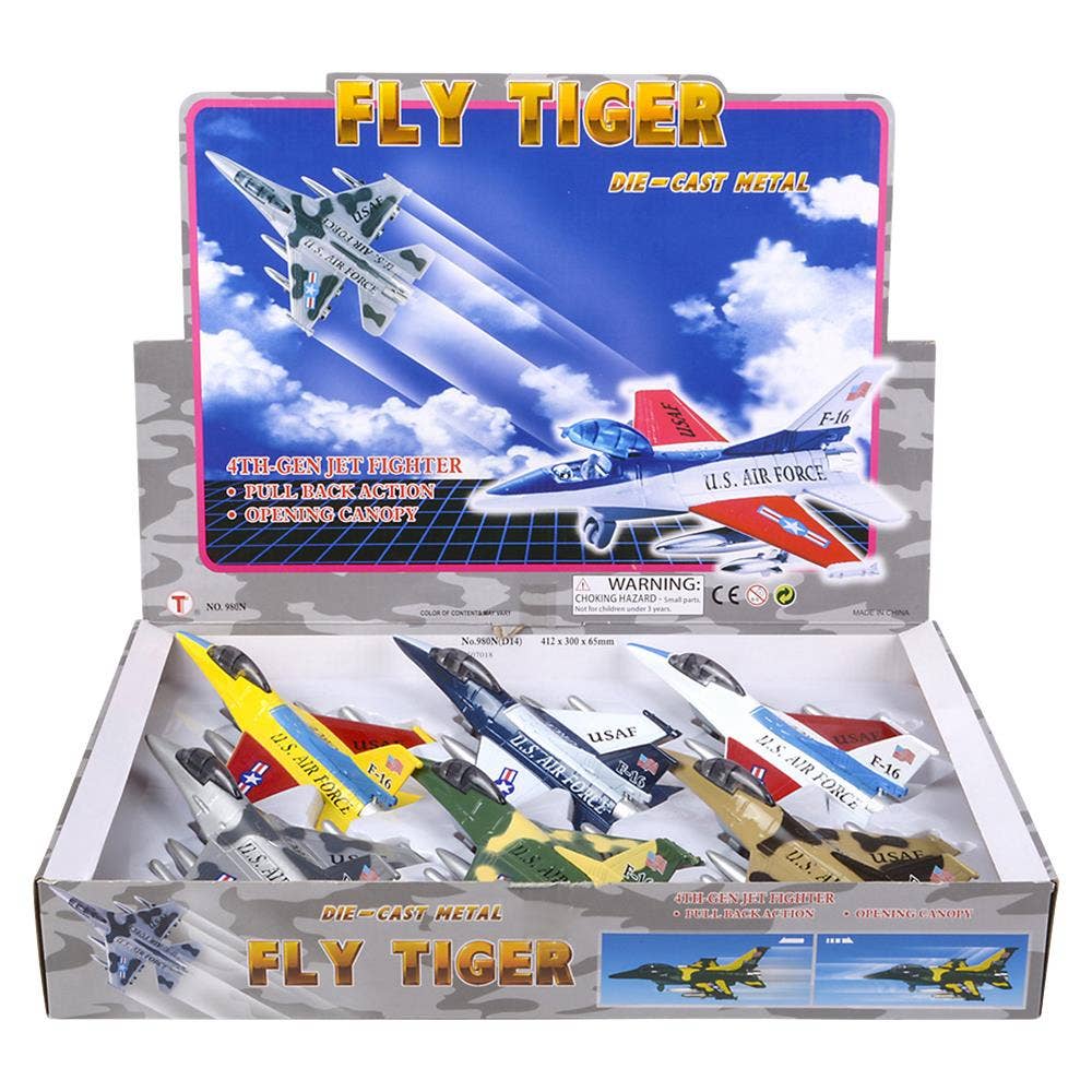 F-16 Fighting Falcon Pullback Toy