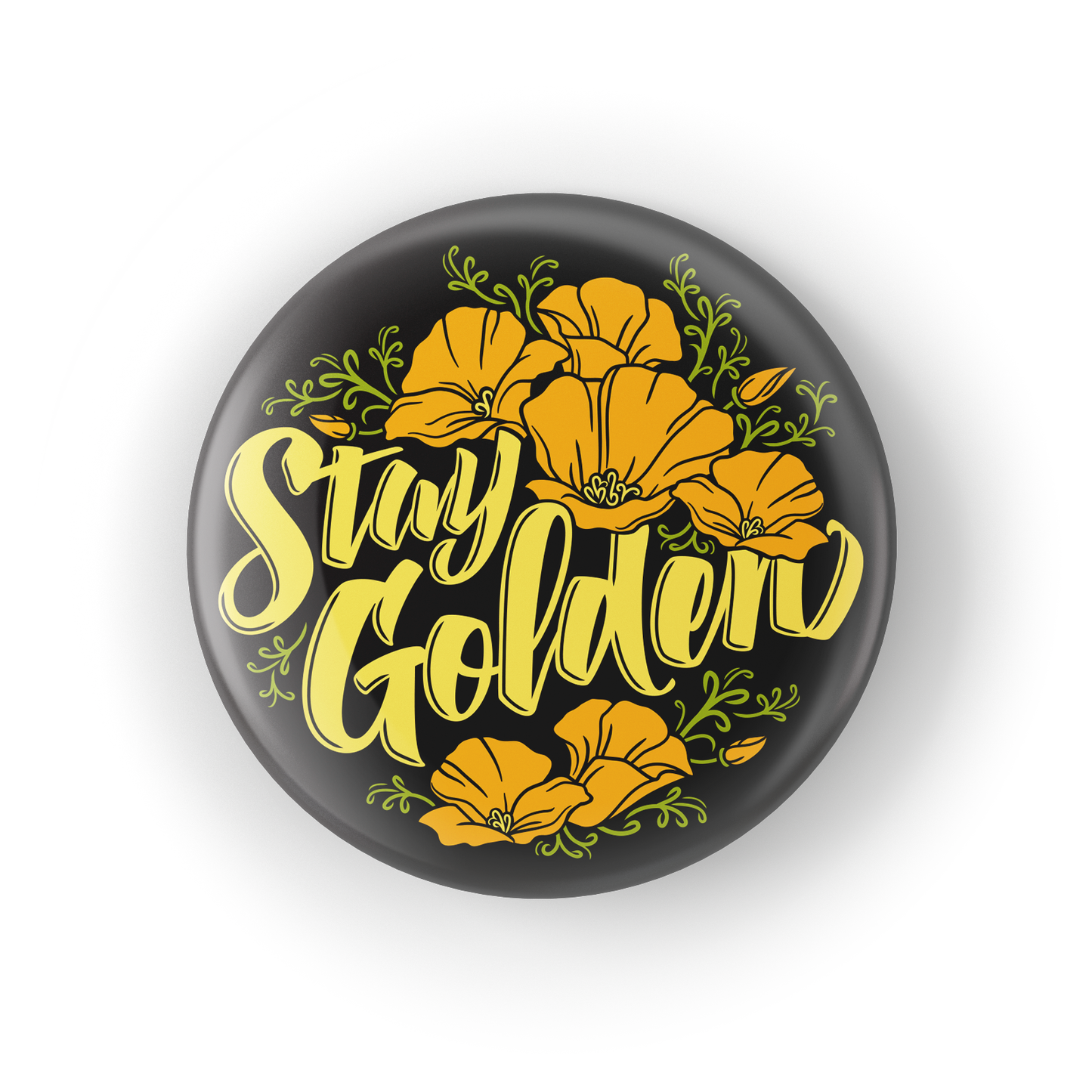 Stay Golden Button