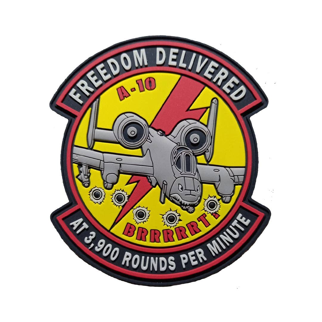 A-10 Warthog 3.5" PVC Patch
