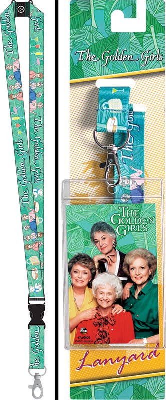 Golden Girls Breakaway Lanyard