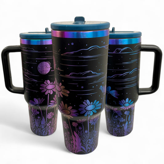 Moonlit Meadow Car Cup