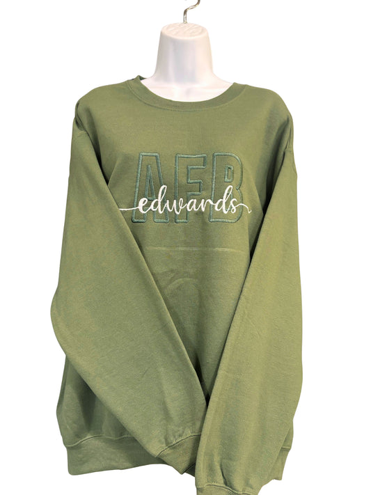 Green Edwards Crewneck Sweatshirt