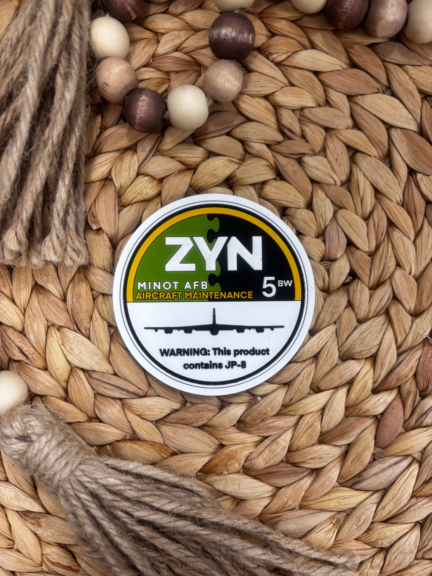 Pouch maintenance PVC novelty patch