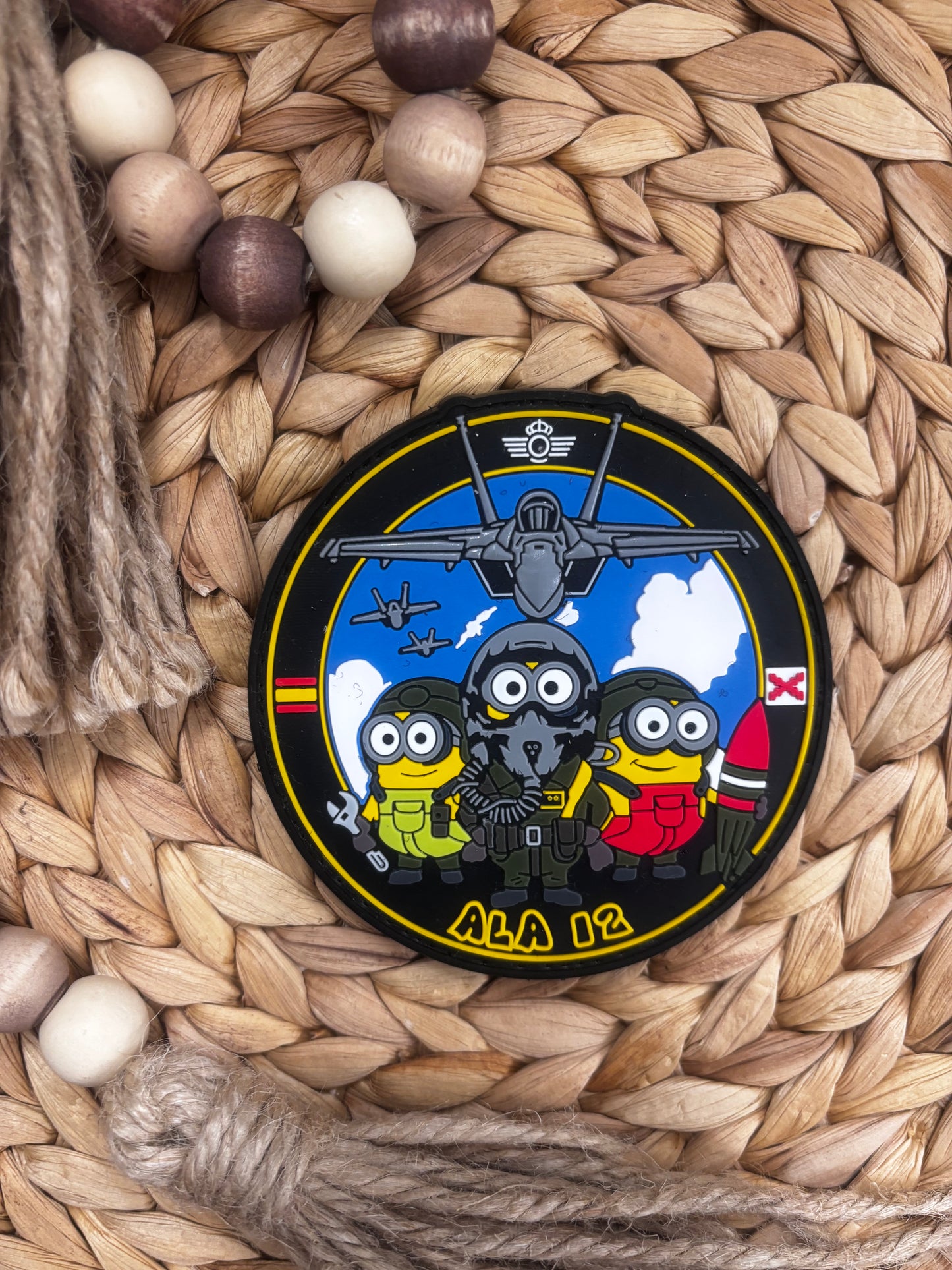 Bananas novelty pvc patch