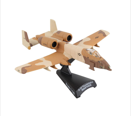 A-10 Warthog USAF 1/140 Postage Stamp Model