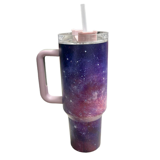 Galaxy Printed Car Cup