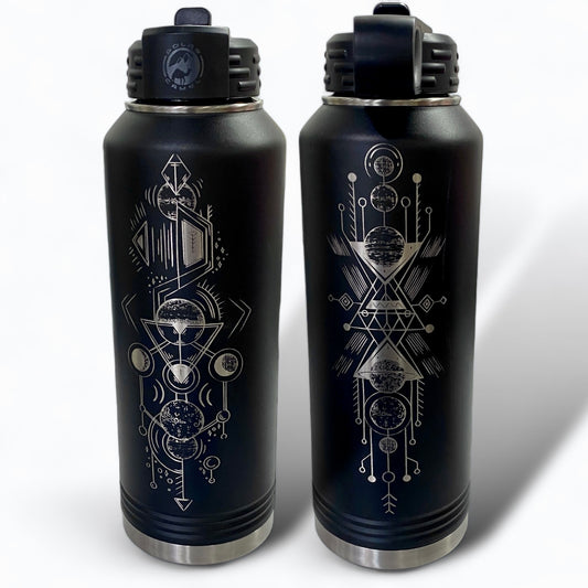 Space in the Abstract Stainless Water Bottle