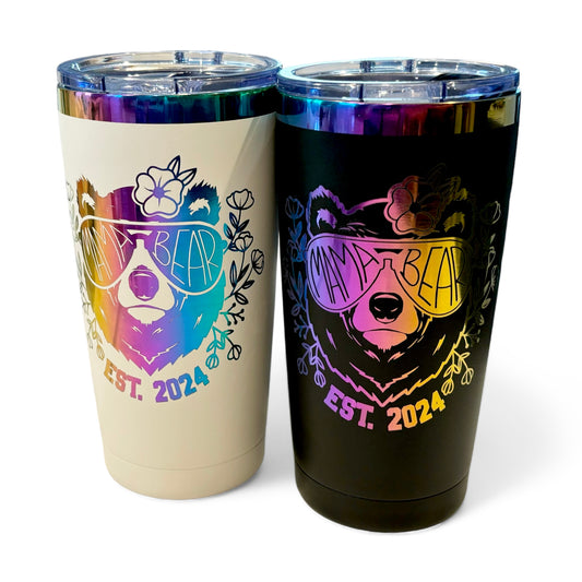 Mama Bear Aviators Travel Mug