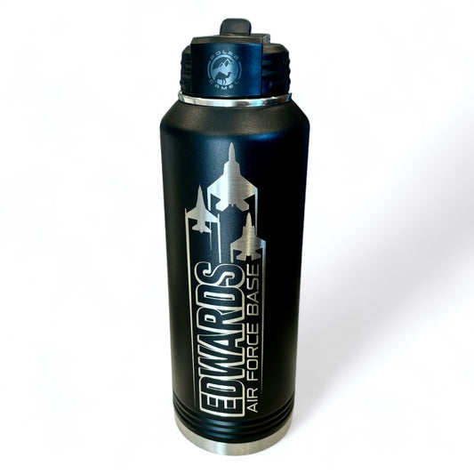 Edwards AFB Fighters Water Bottle