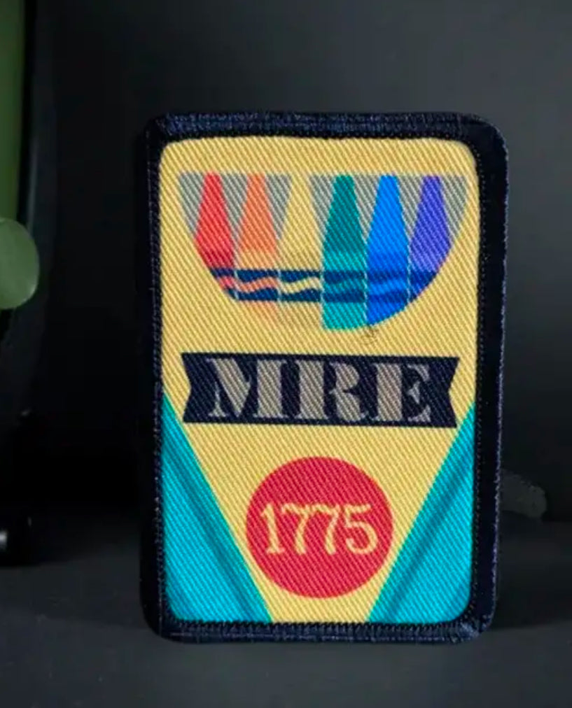 MRE Crayons Embroidered Patch with Hook and Loop Backing