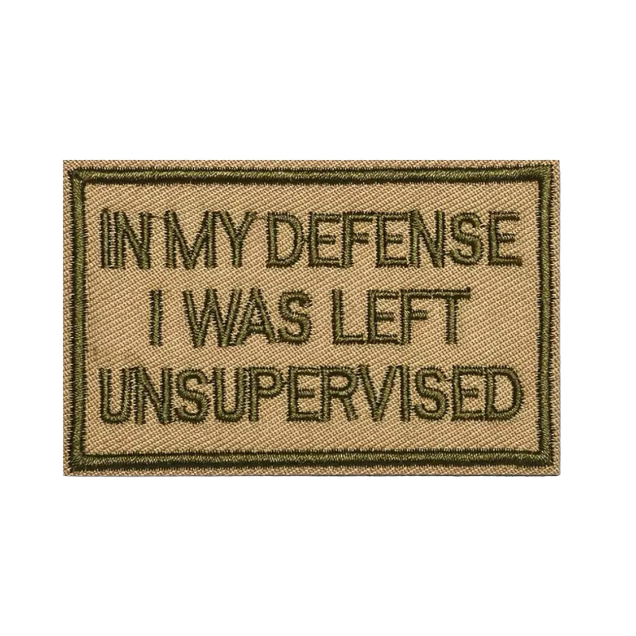 Unsupervised Embroidered Patch