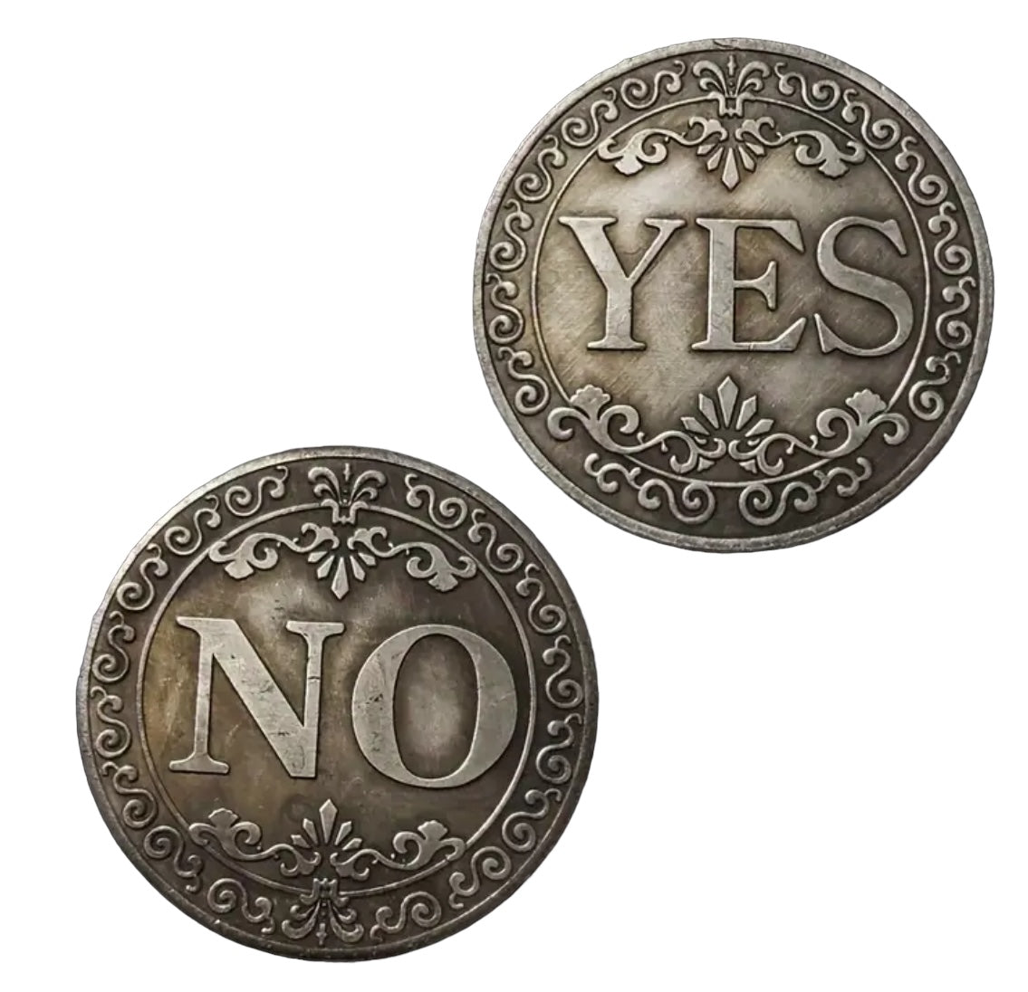 Yes/No Decision Challenge Coin