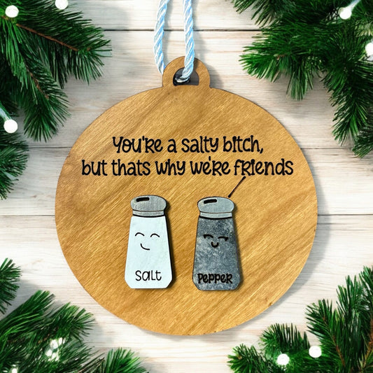 Salty B* Friends Ornament