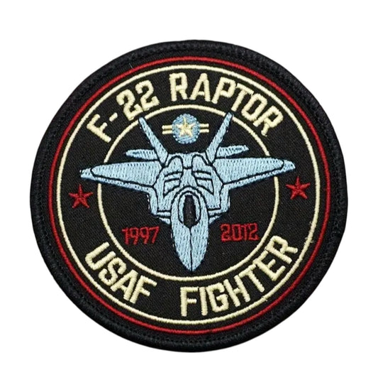 F-22 Raptor Hook and Loop Patch