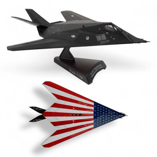 F-117 USAF Nighthawk® “Affectionately Christine” 1/150 Postage Stamp Model