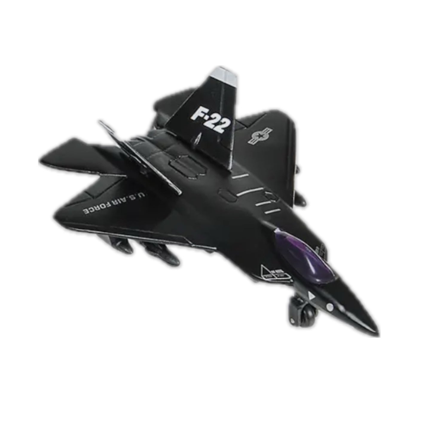 Assorted Stealth Aircraft Pullback Toys