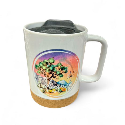 Edwards Desert Sunset Cork Bottom Mug