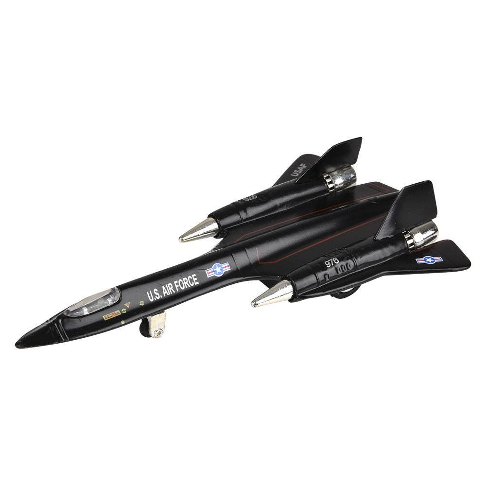 SR-71 Blackbird 8" Die-Cast Pull Back Toy