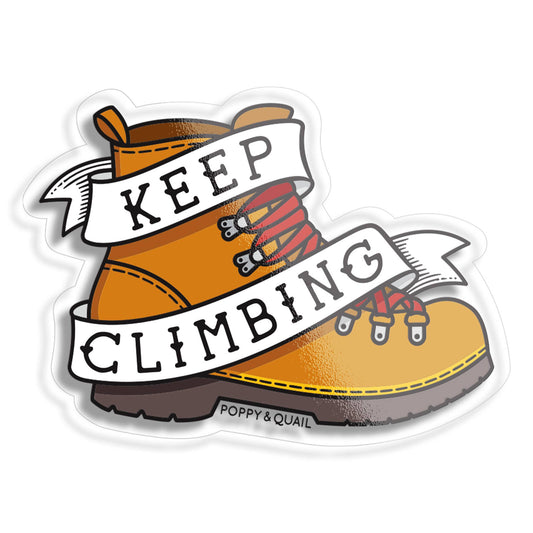 Keep Climbing Sticker